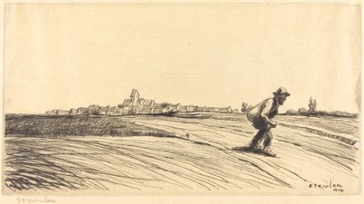 Tramp with Bundle by Théophile Alexandre Steinlen