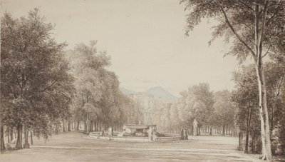 From Villa Reale (now Villa Nazionale) near Naples by Thorald Brendstrup