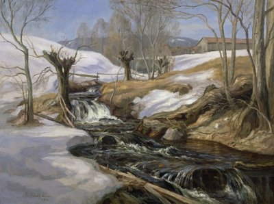 Spring Thaw by Thoralv Sundt Ohlsen