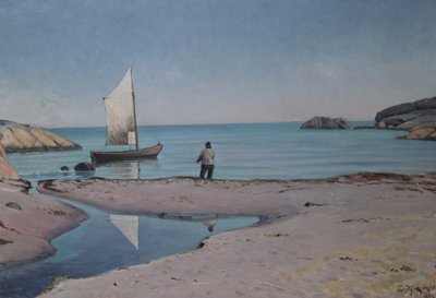 Beach Section at Ula by Thorolf Holmboe