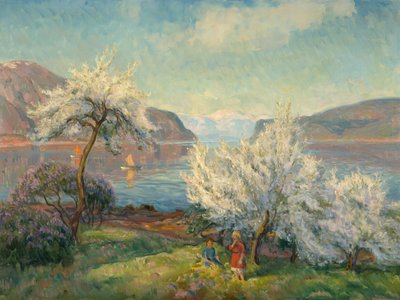 Spring by Thorolf Holmboe