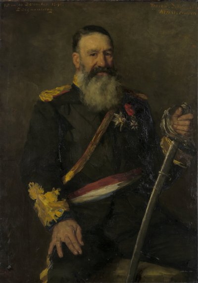 Piet J. Joubert, Commandant-General of the South African Republic by Thérèse Schwartze