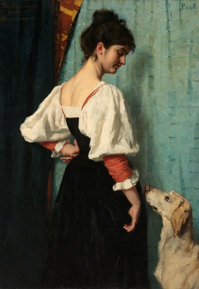 Portrait of a Young Woman, with 