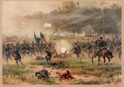 Battle of Antietam by Thure de Thulstrup