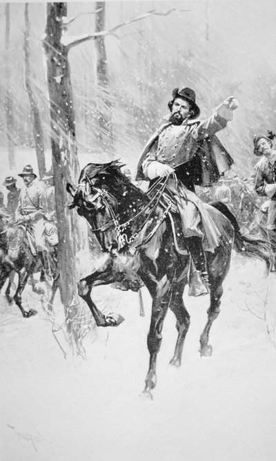 Portrait of General Nathan Bedford Forrest by Thure de Thulstrup
