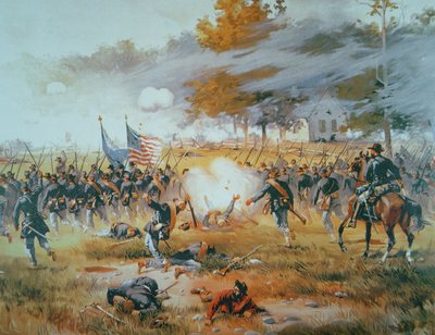 The Battle of Antietam by Thure de Thulstrup