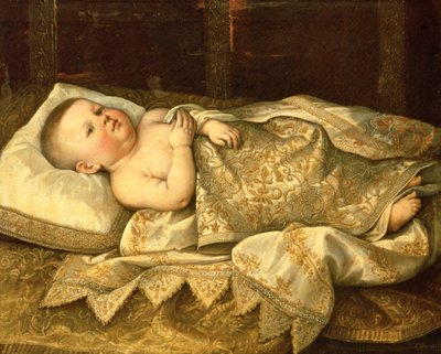 Portrait of Prince Leopold de Medici as a Baby by Tiberio di Tito