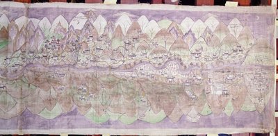 The Moon End of the Tsari Rongkor by Tibetan School
