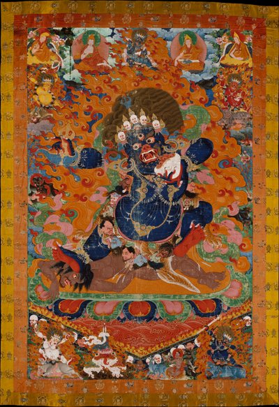 Yamantaka, Destroyer of the God of Death by Tibetan School