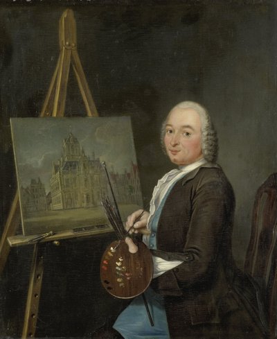 Portrait of Jan ten Compe by Tibout Regters