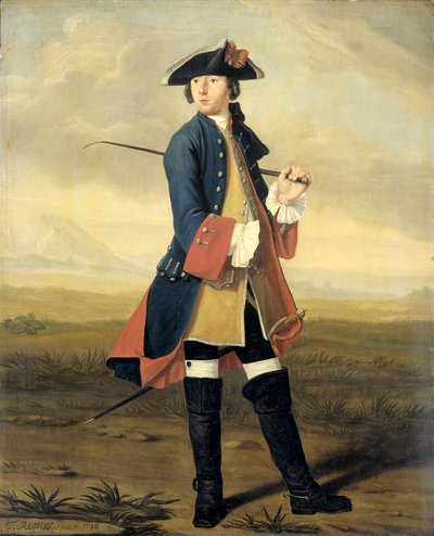 Portrait of Ludolf Backhuysen II by Tibout Regters