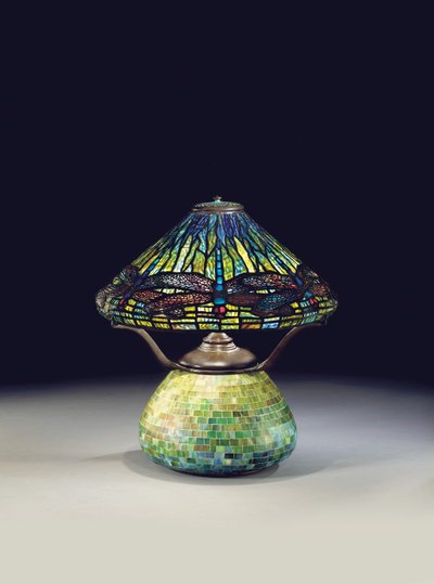 Dragonfly Table Lamp by Tiffany and Company