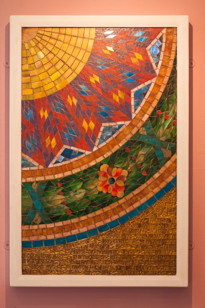 Sample mosaic panel for Farwell Building, Detroit, 1915 by Tiffany and Company Tiffany and Company