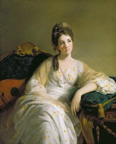 Eleanor Francis Grant, of Arndilly, c.1764-69 by Tilly Kettle