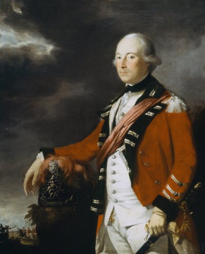 Portrait of an Officer of the 15th Regiment of Dragoons, c.1768 by Tilly Kettle