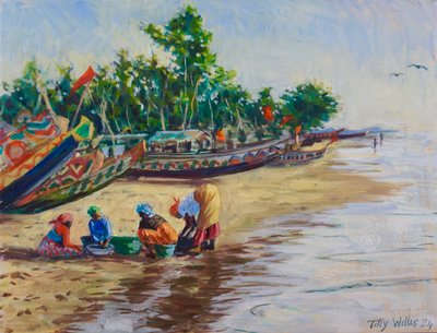 Beach Life, Abene Senegal by Tilly Willis