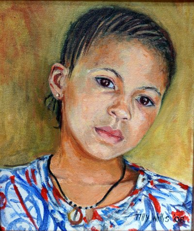 Girl with Braids by Tilly Willis