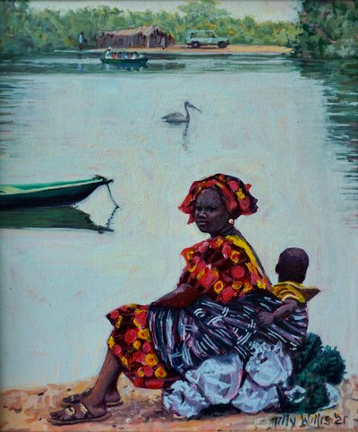 Waiting for the Ferry by Tilly Willis