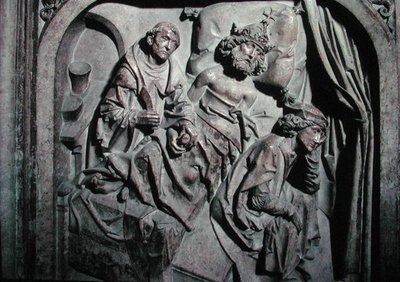 Tomb of Henri II (973-1024) and his wife Kunigunde, (detail) by Tilman Riemenschneider
