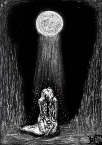 Moonlit Embrace by Tim Hoinkis