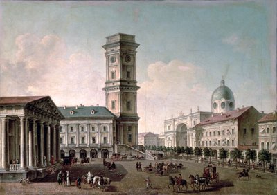 View of Nevsky Prospekt, St. Petersburg by Timofei Alexeyevich Vasiliev
