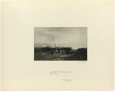 A Frosty Morning, from Old English Masters by Timothy Cole