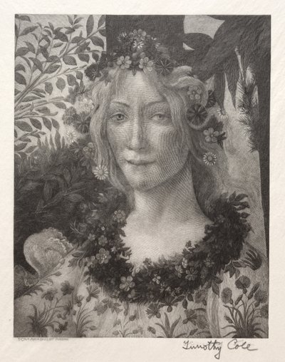 Old Italian Masters: Head of Flora by Timothy Cole