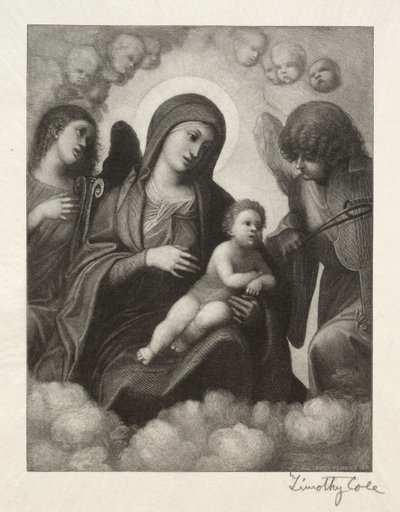 Old Italian Masters: Madonna and Child in Glory by Timothy Cole