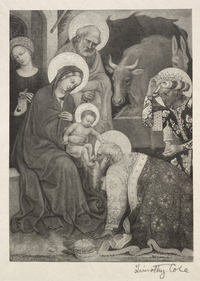 Old Italian Masters: The Adoration of the Magi by Timothy Cole