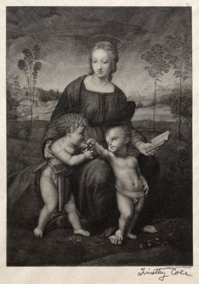 Old Italian Masters: The Madonna of the Goldfinch by Timothy Cole