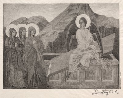 Old Italian Masters: The Three Marys at the Sepulcher, 1888-1892 by Timothy Cole