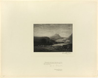 On the River Wye, from Old English Masters by Timothy Cole