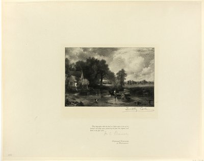 The Hay Wain, from Old English Masters by Timothy Cole