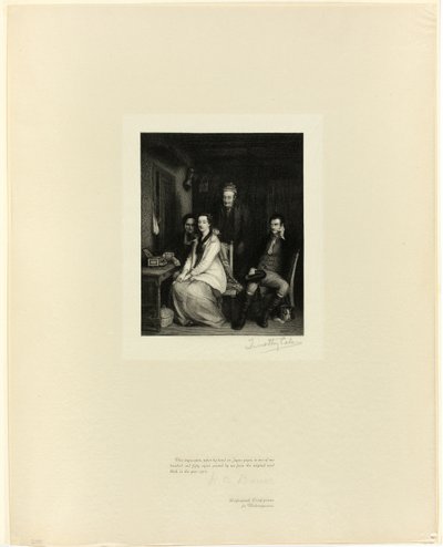The Refusal, from Old English Masters by Timothy Cole