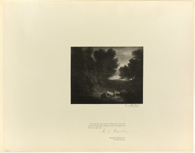 The Watering Place (from Old English Masters) by Timothy Cole