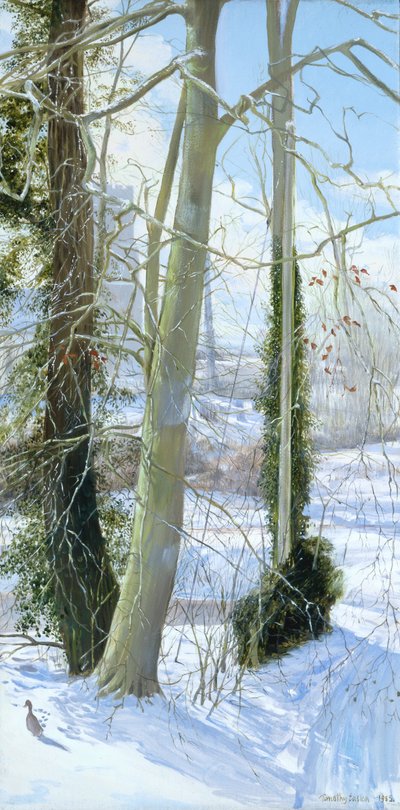Three Trees in Winter by Timothy Easton
