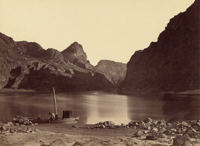 Black Canyon, Colorado River, From Camp 8, Looking Above by Timothy H. OSullivan