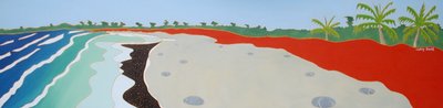 Dulan Beach Looking South, 2010 by Timothy Nathan Joel