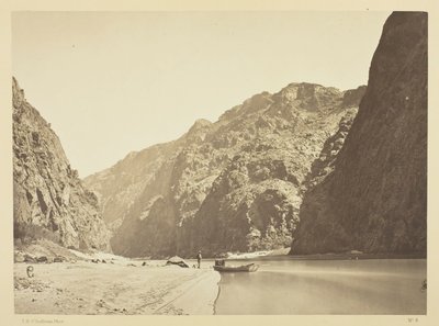 Black Canyon, looking from above at Mirror Bar by Timothy O