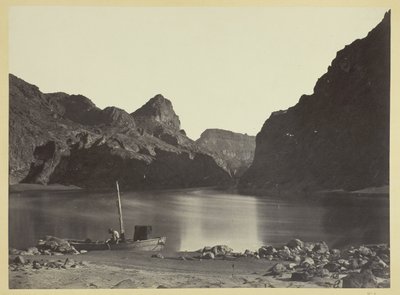 Black Canyon, Colorado River, from Camp 8, Looking Above by Timothy O