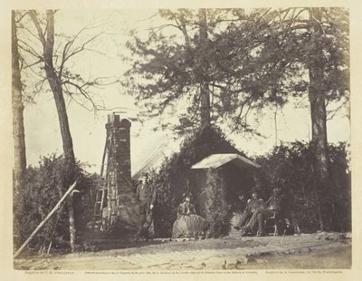 Camp Architecture, Brandy Station, Virginia by Timothy O