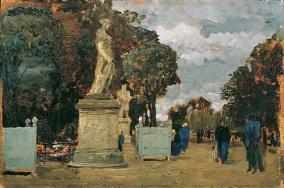 From the Tuileries – Gray Day by Tina Blau