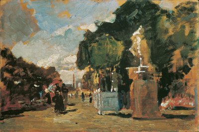From the Tuileries – Sunny Day by Tina Blau