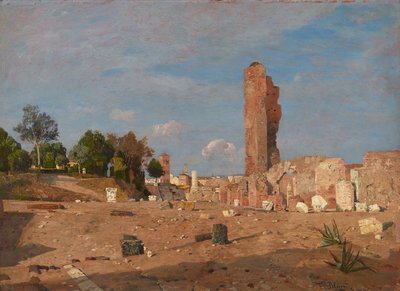 Late Afternoon on the Palatine by Tina Blau