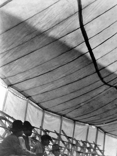 Circus Tent (Gran Circo Ruso), Mexico City, 1924 by Tina Modotti