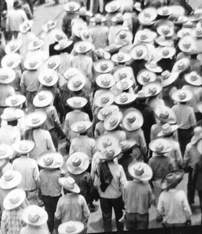 March of the Workers, Mexico City, 1926 by Tina Modotti
