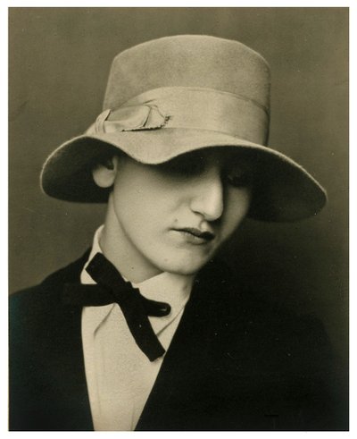 Portrait of Anita Brenner by Tina Modotti