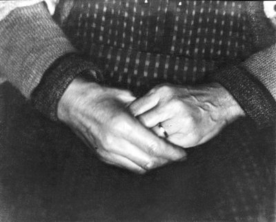 The Hands of Assunta Modotti, San Francisco, 1923 by Tina Modotti