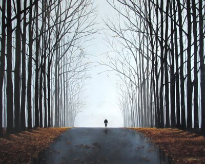 Morning Bike by Tina Palmer