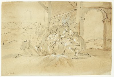 Adoration of the Shepherds by Tintoretto